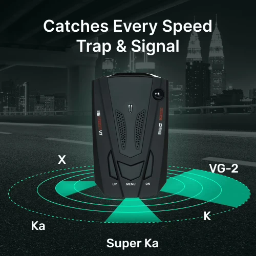 Speeder Pro Radar Detector catches every speed trap & single 